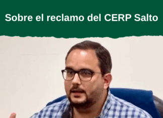 Sobre el reclamo del CERP Salto
