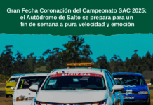 Gran Fecha Coronación del Campeonato SAC 2025: el Autódromo de Salto se prepara para un fin de semana a pura velocidad y emoción