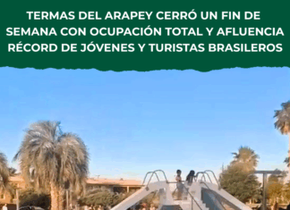 Termas del Arapey vivió un fin de semana con ocupación total y un inusual movimiento juvenil y brasileño