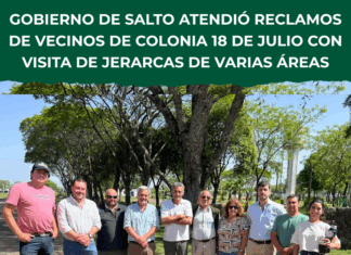 Gobierno de Salto atendió reclamos en Colonia 18 de Julio y planifica mejoras integrales