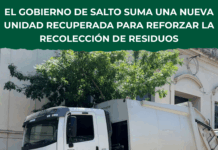 Salto incorpora una nueva unidad recuperada para reforzar la recolección de residuos