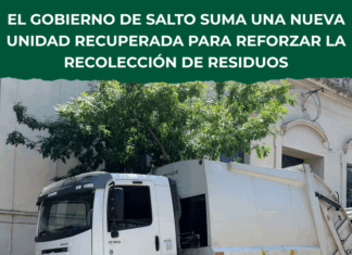 Salto incorpora una nueva unidad recuperada para reforzar la recolección de residuos