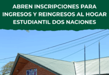 Abren inscripciones 2026 para el Hogar Estudiantil Dos Naciones en Salto