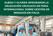 Albisu y Olivera analizaron modelos europeos de gestión de residuos en EcoMondo 2025