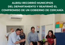 Albisu recorrió municipios y reafirmó un Gobierno de cercanía