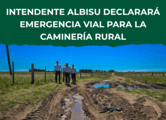 Albisu avanza hacia declarar la emergencia vial en la caminería rural de Salto