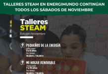Talleres STEAM en Energimundo durante noviembre: ciencia y energía para toda la familia