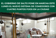 Salto pone en marcha un nuevo sistema de comedores con cuatro puntos fijos desde el lunes