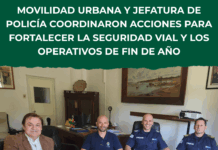 Movilidad Urbana y Jefatura de Policía refuerzan medidas para la seguridad vial de fin de año en Salto