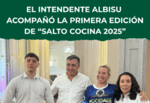 Albisu acompañó la apertura de “Salto Cocina 2025” en la Sociedad Italiana