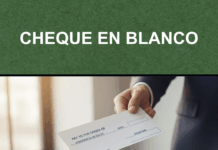 CHEQUE EN BLANCO