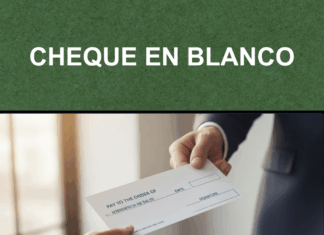 CHEQUE EN BLANCO