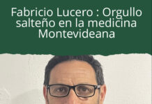 Fabricio Lucero: orgullo salteño en la medicina montevideana