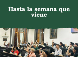 Hasta la semana que viene