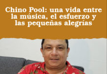 Chino Pool: una vida entre la música, el esfuerzo y las pequeñas alegrías
