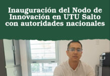 Inauguración del Nodo de Innovación en UTU Salto con autoridades nacionales