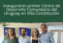 Inauguraron primer Centro de Desarrollo Comunitario del Uruguay en Villa Constitución