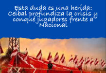 Esta duda es una herida: Ceibal profundiza la crisis y conqué jugadores frente a Nacional