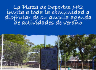 La Plaza de Deportes Nº2 invita a toda la comunidad a disfrutar de su amplia agenda de actividades de verano