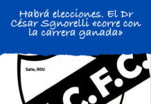 Habrá elecciones. El Dr César Sgnorelli «corre con la carrera ganada»