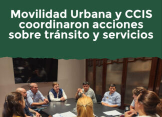 Movilidad Urbana y CCIS coordinaron acciones sobre tránsito y servicios