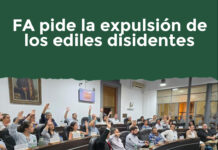 FA pide la expulsión de los ediles disidentes