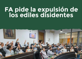 FA pide la expulsión de los ediles disidentes
