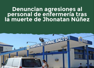 Denuncian agresiones al personal de enfermería tras la muerte de Jhonatan Núñez