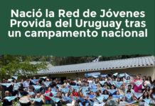Nació la Red de Jóvenes Provida del Uruguay tras un campamento nacional