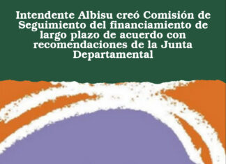 Intendente Albisu creó Comisión de Seguimiento del financiamiento de largo plazo de acuerdo con recomendaciones de la Junta Departamental