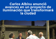 Carlos Albisu anunció avances en un proyecto de iluminación que transformará la ciudad