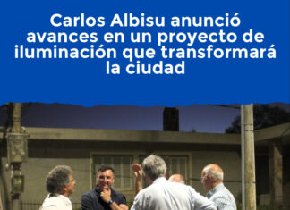 Carlos Albisu anunció avances en un proyecto de iluminación que transformará la ciudad