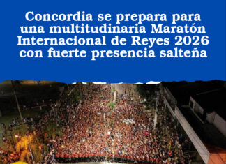 Concordia se prepara para una multitudinaria Maratón Internacional de Reyes 2026 con fuerte presencia salteña