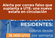 Alerta por correo falso que suplanta a UTE: una nueva estafa en circulación