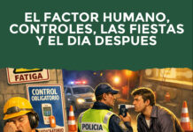 El factor humano, controles, las fiestas y el día después