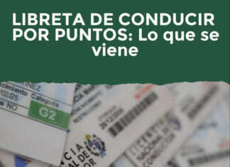 LIBRETA DE CONDUCIR POR PUNTOS: Lo que se viene