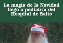 La magia de la Navidad llegó a pediatría del Hospital de Salto