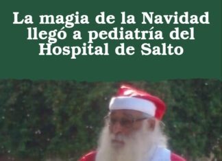 La magia de la Navidad llegó a pediatría del Hospital de Salto