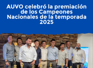 AUVO celebró la premiación de los Campeones Nacionales de la temporada 2025