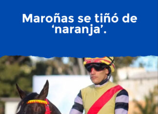 Maroñas se tiñó de ‘naranja’