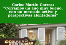 Carlos Martín Correa: “Cerramos un año muy bueno, con un mercado activo y perspectivas alentadoras”