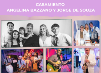 Sociales: Casamiento Angelina Bazzano y Jorge de Souza