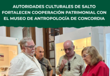 Autoridades culturales de Salto fortalecen cooperación patrimonial con el Museo de Antropología de Concordia