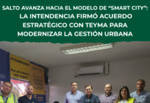 Salto apuesta al modelo Smart City con nueva alianza tecnológica con Teyma