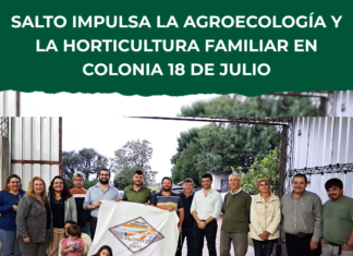 Salto impulsa la agroecología y la horticultura familiar en Colonia 18 de Julio
