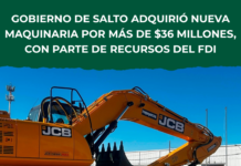 Gobierno de Salto adquirió nueva maquinaria por más de $36 millones con apoyo del FDI