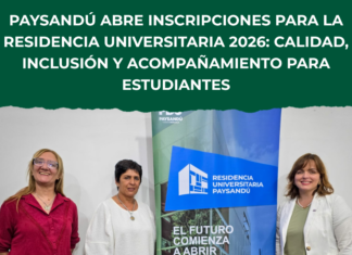 Paysandú abre inscripciones para la Residencia Universitaria 2026: calidad, inclusión y acompañamiento para estudiantes