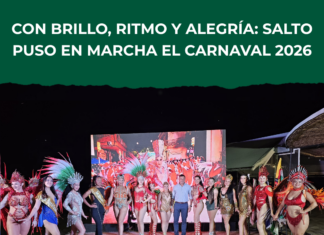 Con brillo, ritmo y alegría: Salto puso en marcha el Carnaval 2026