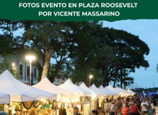 Fotos evento en plaza roosevelt por Vicente Massarino
