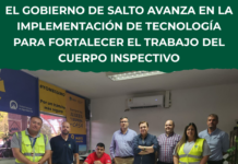 Salto incorpora cámaras para modernizar y transparentar el trabajo del Cuerpo Inspectivo